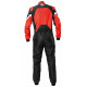 Tute CIK-FIA tuta da gara OMP KS-3X ART nero/rosso | race-shop.it