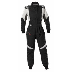 FIA tuta da gara OMP FIRST EVO ELLE my2025 bianco/nero