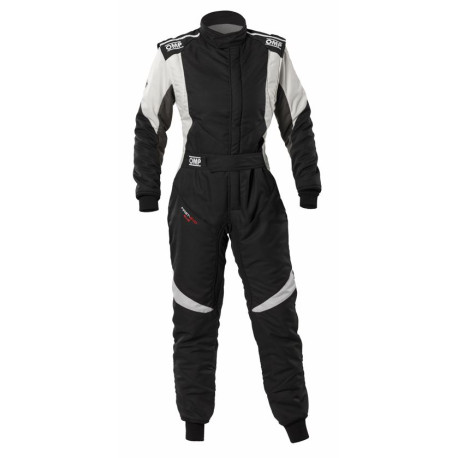 Tute FIA tuta da gara OMP FIRST EVO ELLE my2025 bianco/nero | race-shop.it
