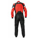 Tute CIK-FIA tuta da gara per bambini OMP KS-3X ART nero/rosso | race-shop.it