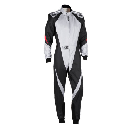 Tute CIK-FIA tuta da gara OMP KS-3X, grigio/nero | race-shop.it