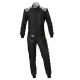Tuta da corsa omologata FIA OMP TECNICA SuperLight, nero/argento