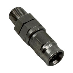 Raccordo del freno 1/8NPT a AN3, acciaio inossidabile