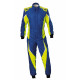 FIA tuta da gara OMP Tecnica EVO blu blu/giallo