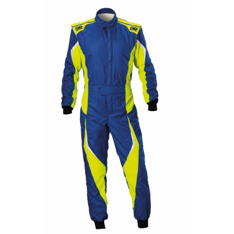 Tute FIA tuta da gara OMP Tecnica EVO blu blu/giallo | race-shop.it