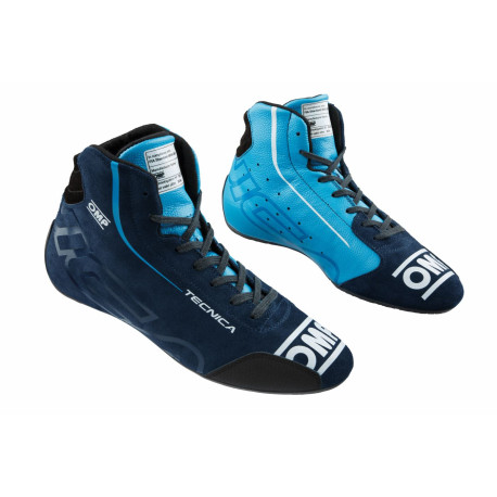 Scarpe FIA scarpe da corsa OMP TECNICA my2025 blu/ciano | race-shop.it