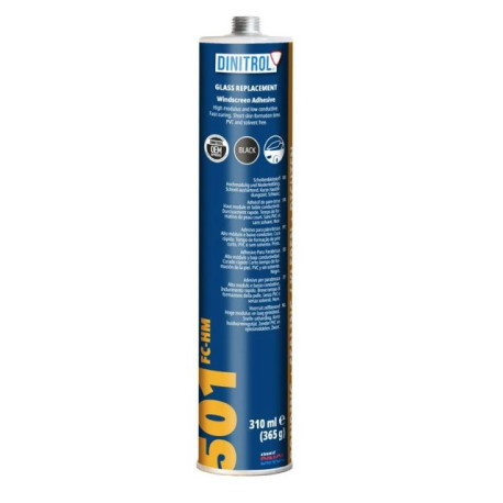 Atrezzature per sportelli DINITROL 501FC colla poliuretanica 310ml | race-shop.it