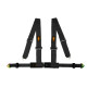 Cinture di sicurezza e accessori Cinture di sicurezza a 4 punti OMP RACING 4M ECE 16-08, nero | race-shop.it