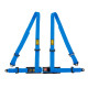 Cinture di sicurezza a 4 punti OMP ROAD 4 Harness 16-08, blu