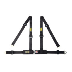Cinture di sicurezza a 4 punti OMP ROAD 4M Harness 16-08, nero