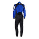 Tute Tuta da karting per bambini omologata CIK-FIA OMP KS-3X, nero/blu | race-shop.it
