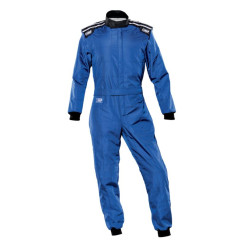 Tuta da karting per bambini omologata CIK-FIA OMP KS-4, nero/blu