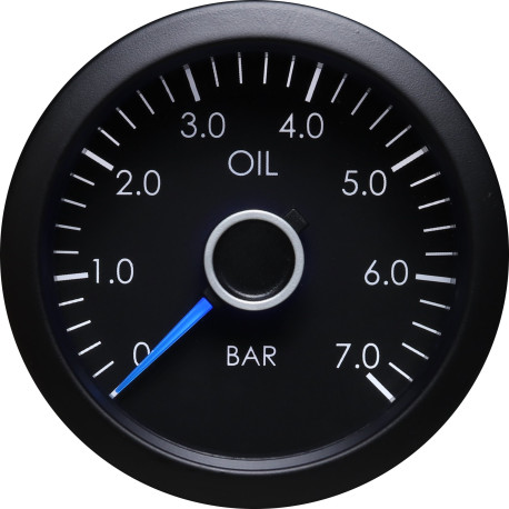 Strumentazione RACES VW Series Manometro RACES VW Series - Pressione dell`olio - blu/bianco | race-shop.it