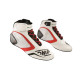 Scarpe Scarpe da karting OMP KS-1, bianco/nero/rosso | race-shop.it