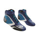 Scarpe da karting OMP KS-1, blu navy/ciano