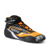 Scarpe da karting Sparco K-ROCK, nero/arancione fluo