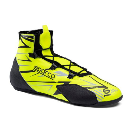 Scarpe FIA Scarpe da karting Sparco K-Rapid 2025 - Lace Closure, giallo fluo/nero | race-shop.it