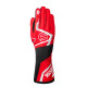 Guanti da corsa Sparco K-TIDE + (cuciture esterne) con FIA, rosso/nero