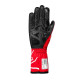Guanti Guanti da karting omologati FIA Sparco K-TIDE+ (cuciture esterne), rosso/nero | race-shop.it