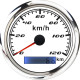 Manometro RACES Marine BIANCO - Tachimetro aggiuntivo (120kmh) con sensore GPS