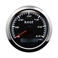 Manometro RACES Marine - Tachimetro aggiuntivo (60 knot) con sensore GPS
