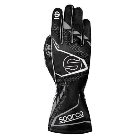 Guanti Guanti da karting Sparco K-ATTACK 2025 (cuciture esterne), nero/grigio | race-shop.it