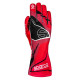Guanti da karting Sparco K-ATTACK 2025 (cuciture esterne), rosso/nero