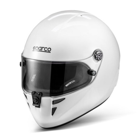 Caschi integrali Casco Sparco STEALTH KF con FIA, bianco | race-shop.it