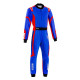 Tuta da karting per bambini omologata CIK-FIA SPARCO THUNDER K48 ADV, blu/rosso