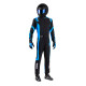 Tute Tuta da karting omologata CIK-FIA SPARCO THUNDER K48 ADV, nero/blu | race-shop.it