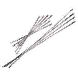 Set di estrattori di nastro termico Thermotec in acciaio inox per motori V6