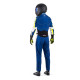 Tute Tuta da gara SPARCO Kerb Advanced K48 con FIA, blu/giallo fluo | race-shop.it