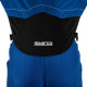 Tute Tuta da karting per bambini omologata CIK-FIA SPARCO Kerb Advanced K48, blu/fluo/giallo | race-shop.it