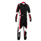 Tute Tuta da gara per bambini SPARCO Kerb Advanced K48 con FIA, nero/rosso | race-shop.it