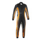 Tute Tuta da gara per bambini SPARCO SUPERLEGGERA-K con FIA, nero/arancione fluo | race-shop.it