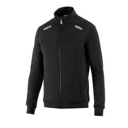 Sparco SL Felpa con zip, nero