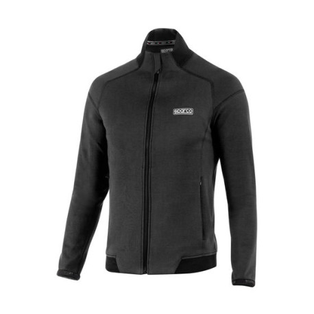 Felpe con cappuccio e giacche Sparco Felpa con zip leggera, nero | race-shop.it