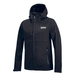 Sparco Shell Waterproof Giacca, nero