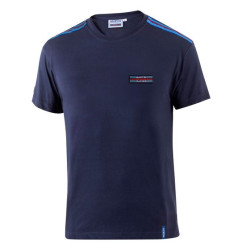 T-shirt SPARCO MARTINI RACING Top Stripes, blu