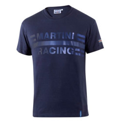 T-shirt SPARCO MARTINI RACING (logo grande), blu