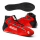 Scarpe Sparco Slalom + 2025 con FIA, rosso