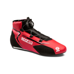 Scarpe da corsa omologate FIA Sparco RAPID, rosso/nero
