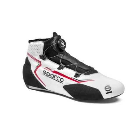 Scarpe Scarpe da corsa omologate FIA Sparco RAPID, bianco/rosso | race-shop.it