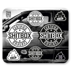Sticker race-shop Shitbox