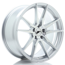 Japan Racing JR21 19x8,5 ET41 5x112 Argentato lavorato