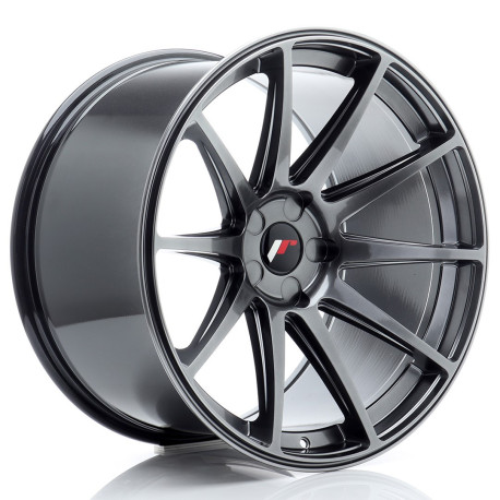 Cerchi in lega Japan Racing JR11 20x11 ET20-30 5H Blank Hyper Black | race-shop.it