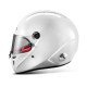 Caschi integrali Casco Sparco STEALTH RF con FIA, bianco/rosso | race-shop.it