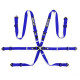 Cinture di sicurezza e accessori FIA Cinture di sicurezza a 6 punti SPARCO COMPETITION H-2 PD, blu | race-shop.it