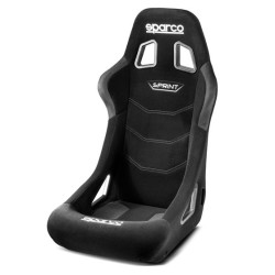 Sedile sportivo Sparco SPRINT+ con FIA, nero
