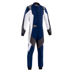 FIA tuta da gara Sparco R580 X-Light Full Efficiency, navy blu/bianco